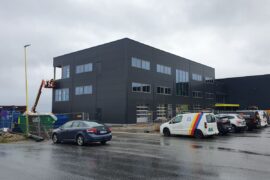 Utvidelse av kontorbygg KN Entreprenør Frøya. 2021.